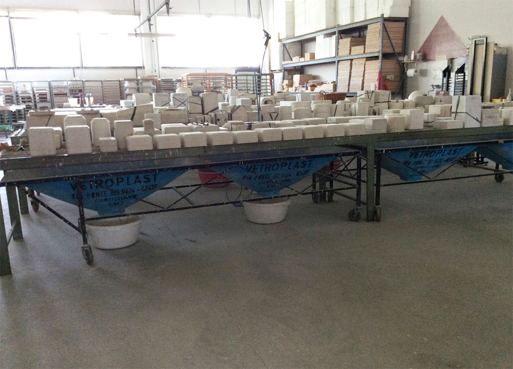 Ceramics Slip casting plant for ceramic