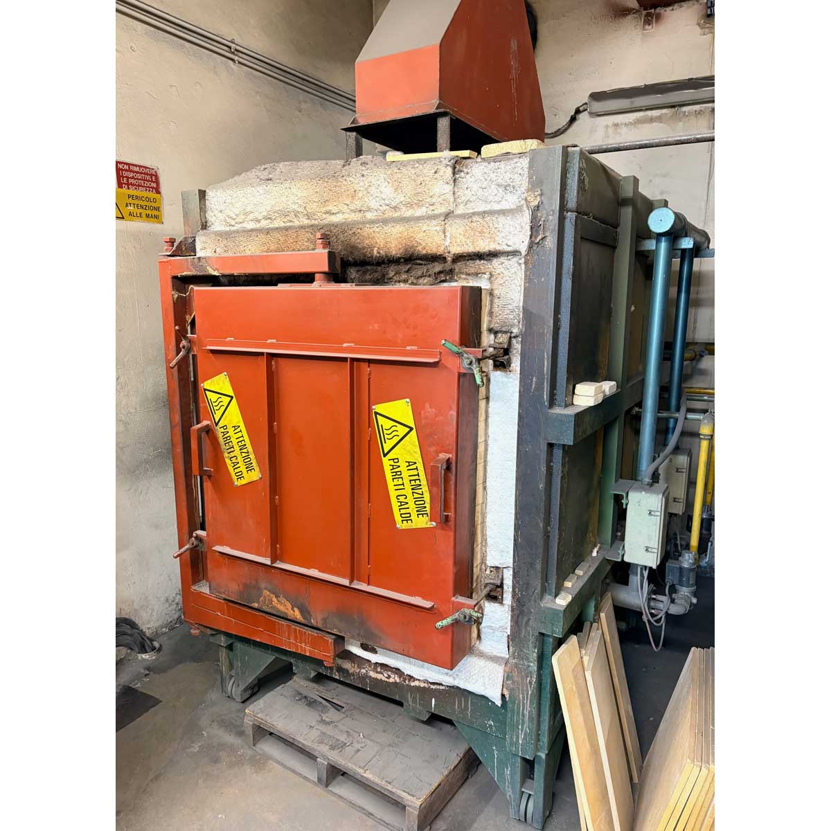 Second hand crucibles kiln