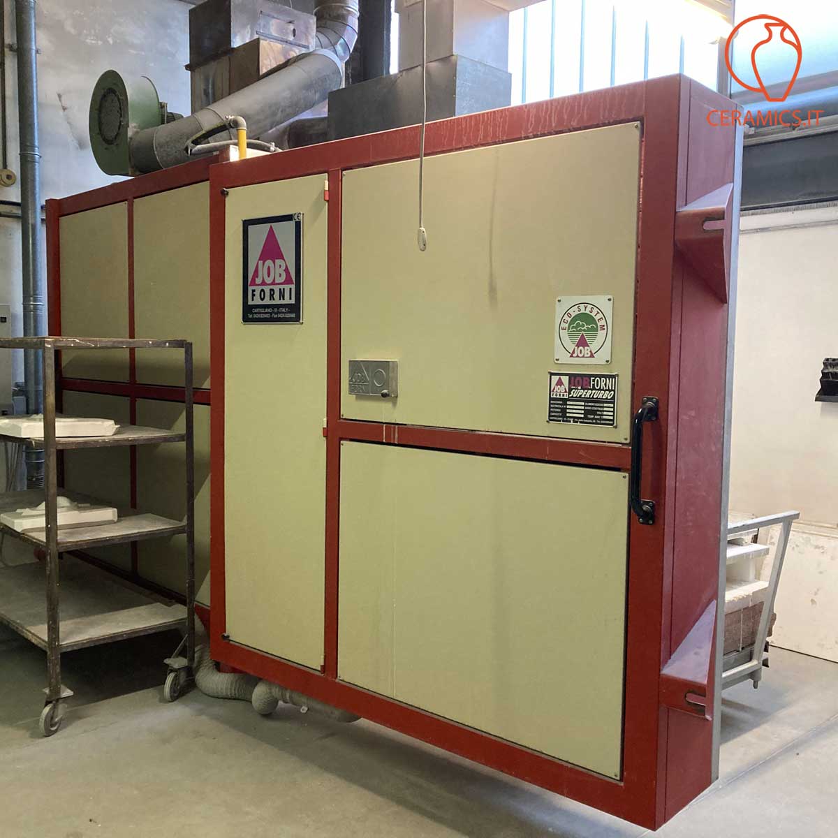 Second hand porcelain gas kiln