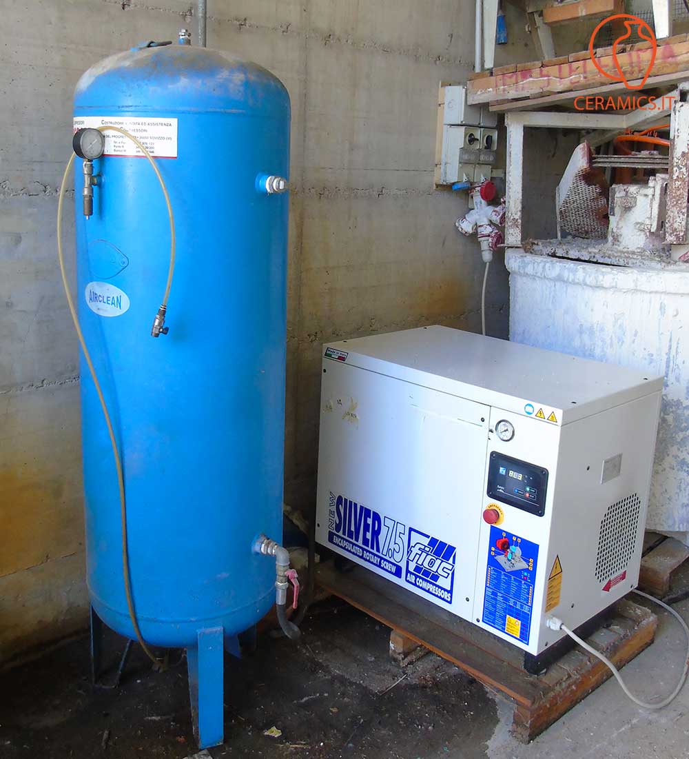 Ceramics Secondhand encapsulated air compressor