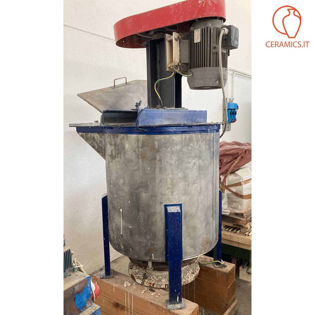 Agitatore in acciaio veloce a doppia elica