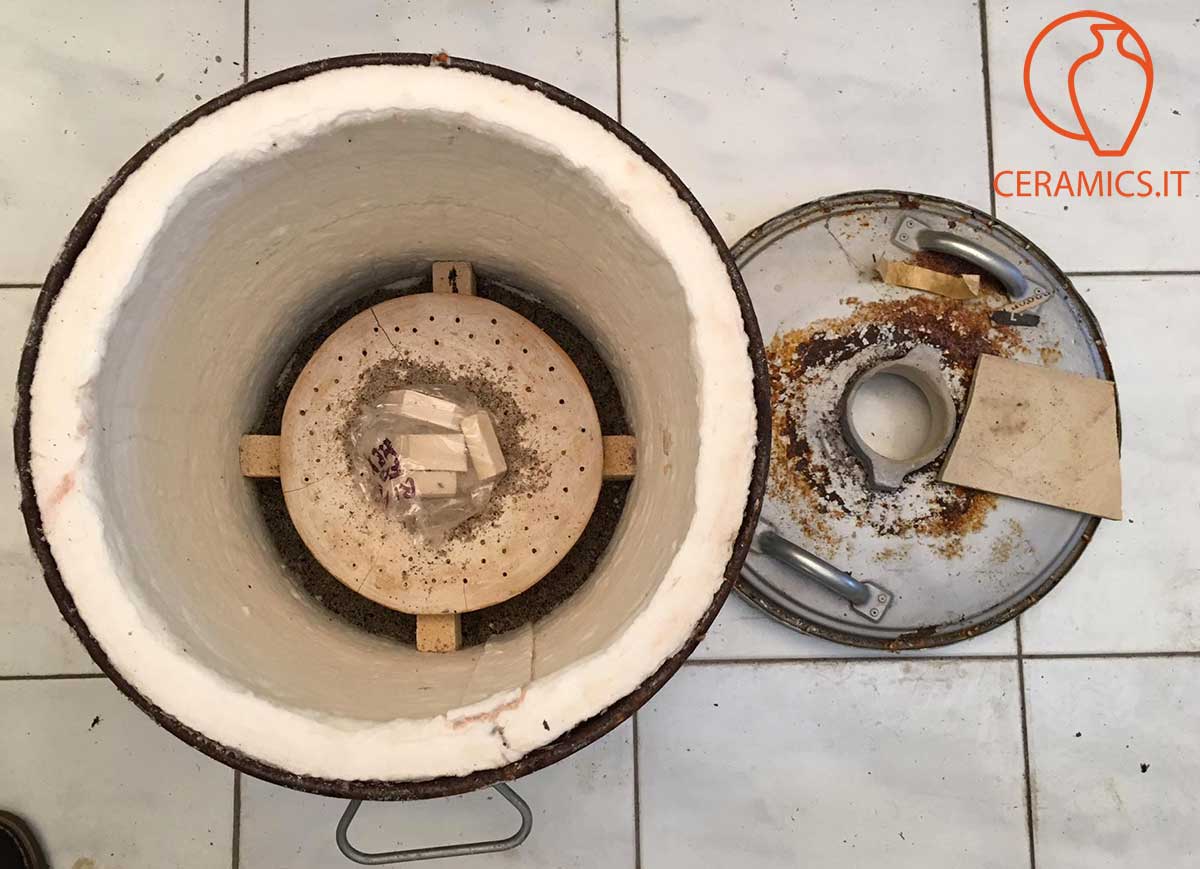 Ceramics Forno raku a gas medio piccolo